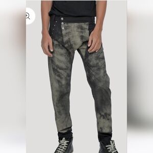 Psylo Unisex Jiva Pants Harem Black Noir 38